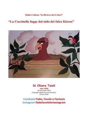 cover image of La Coccinella fugge dal nido del falco Klorus